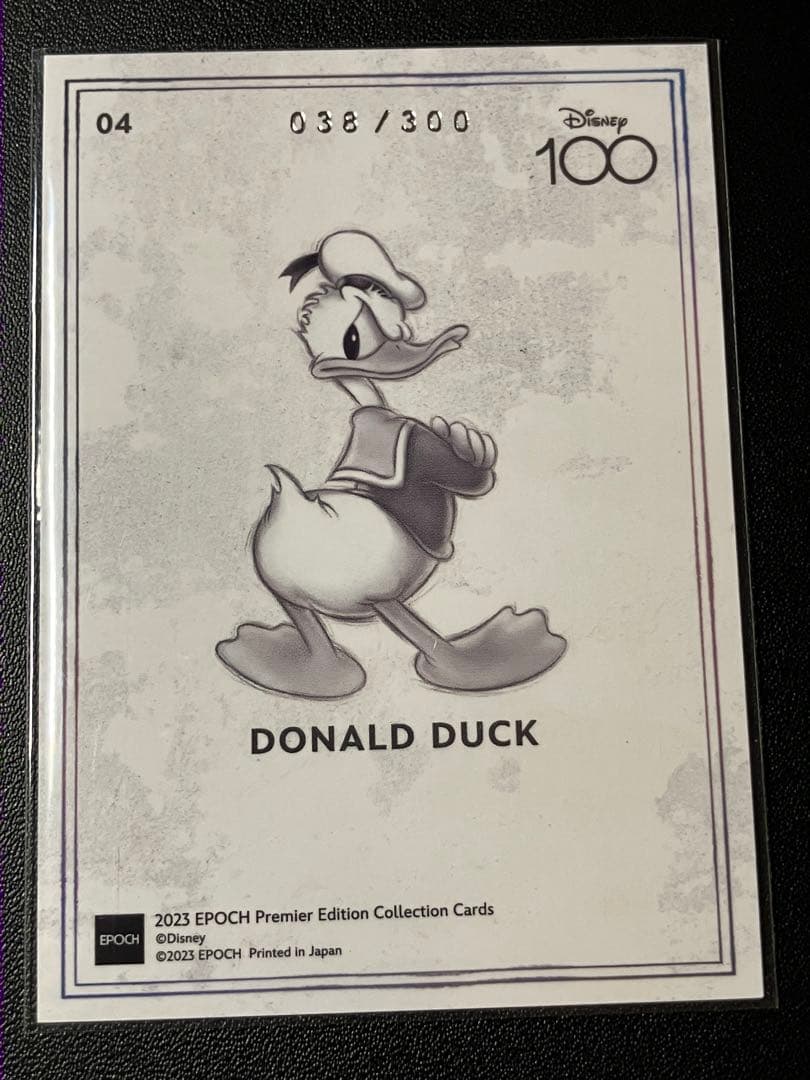 ディズニー100 エポック　ドナルドダック　2枚セット