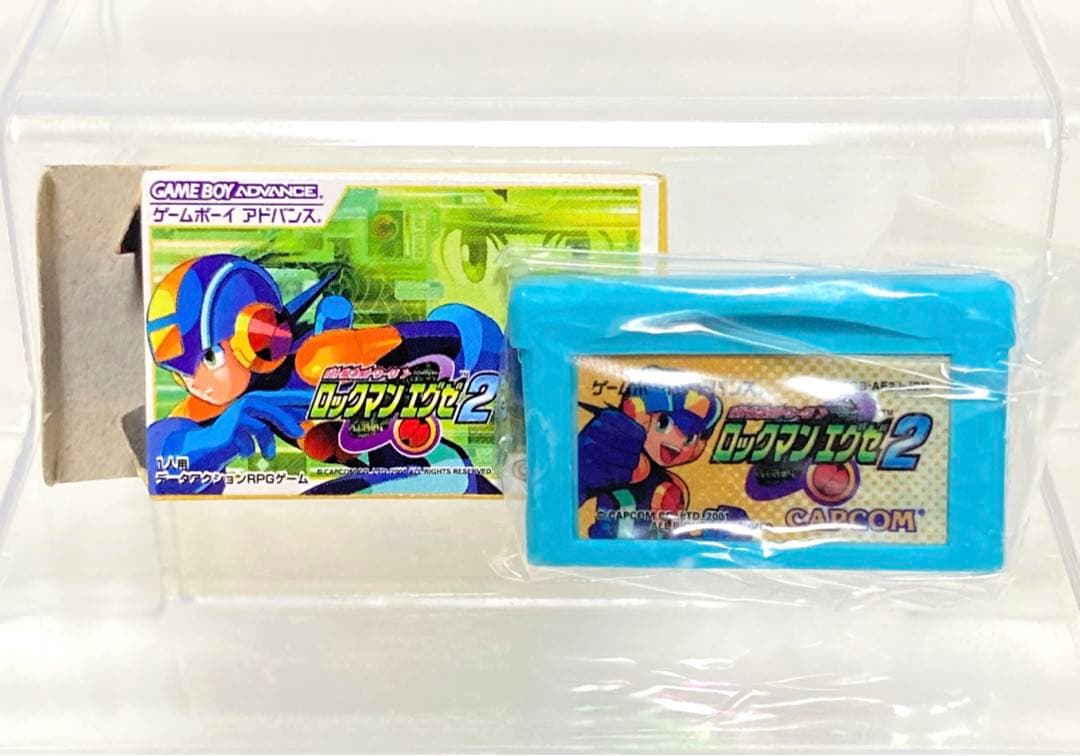 カプコン ロックマンエグゼ GBAウォッチ&カートリッジ消しゴムセット
