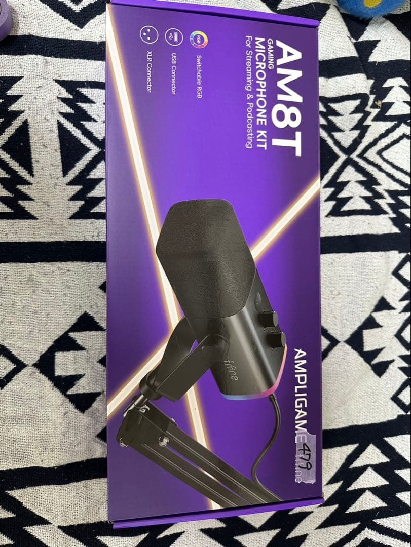 FIFINE XLR/USB ゲーミングマイクセット ストリーミング ポッド