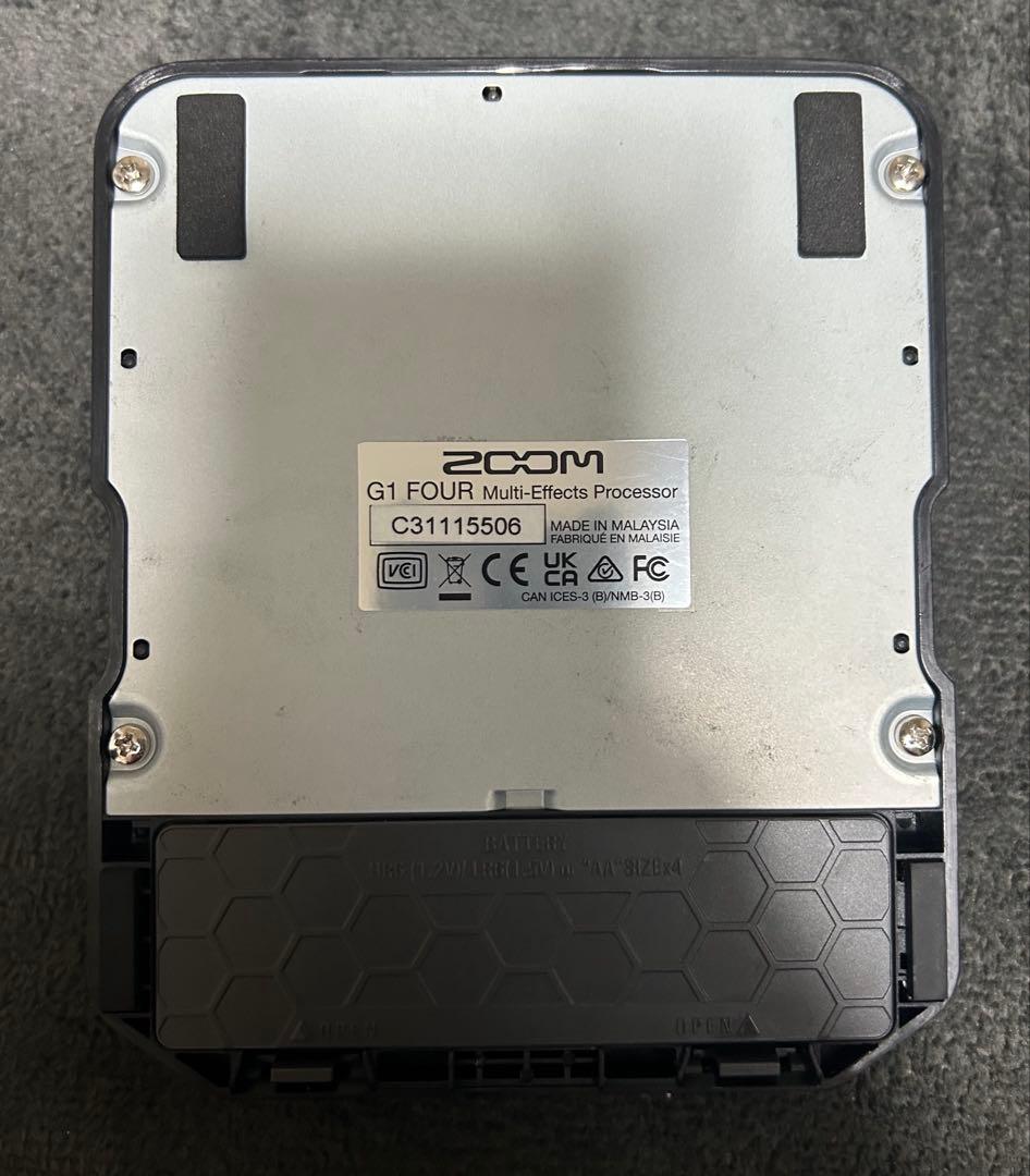ZOOM G1 FOUR マルチエフェクター アダプター付き