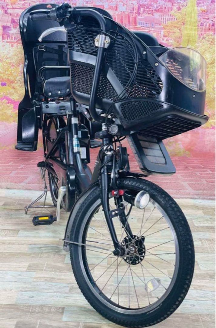 K2509 電動自転車ブリヂストン アンジェリーノ 子供乗せ20インチ 送料無料