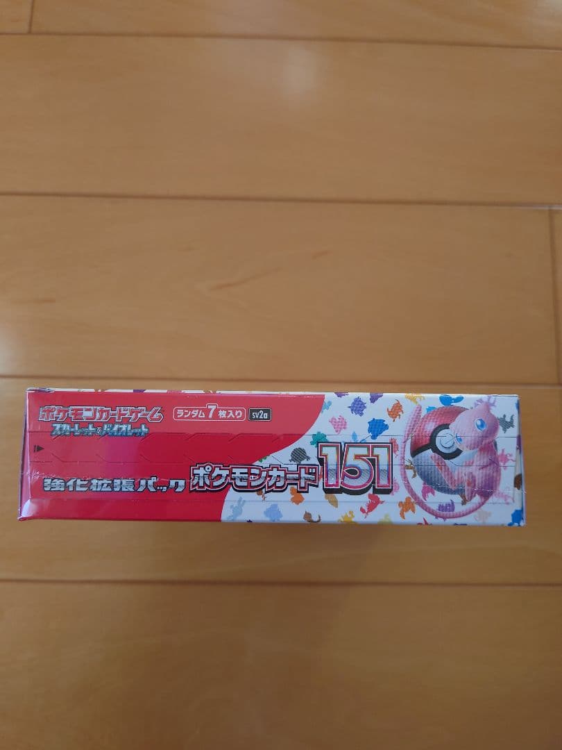 新品未開封シュリンク付ポケモンカード 151 1箱