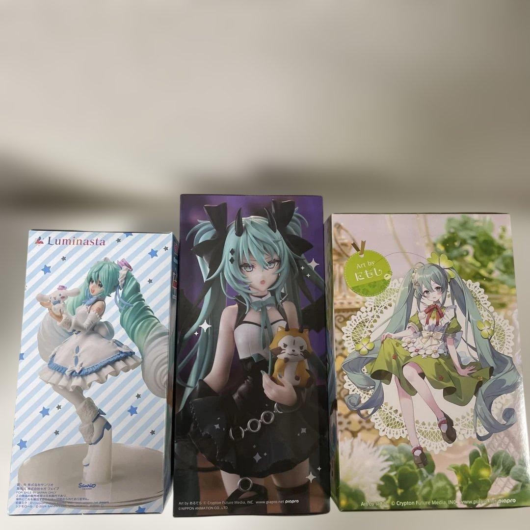 初音ミク フィギュア まとめ売り Trio-Try-iT悪魔 ぬーどるクローバー