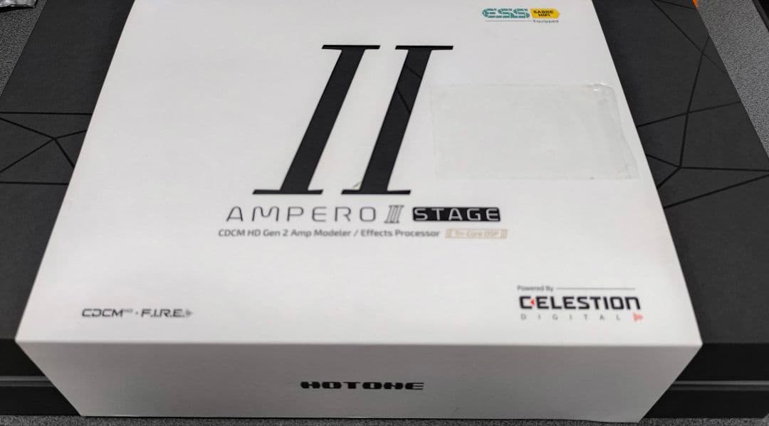 ギター hotone Ampero II Stage