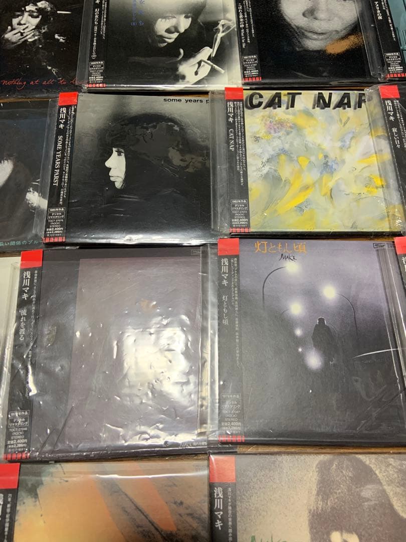 浅川マキ　紙ジャケット　CD16枚セット