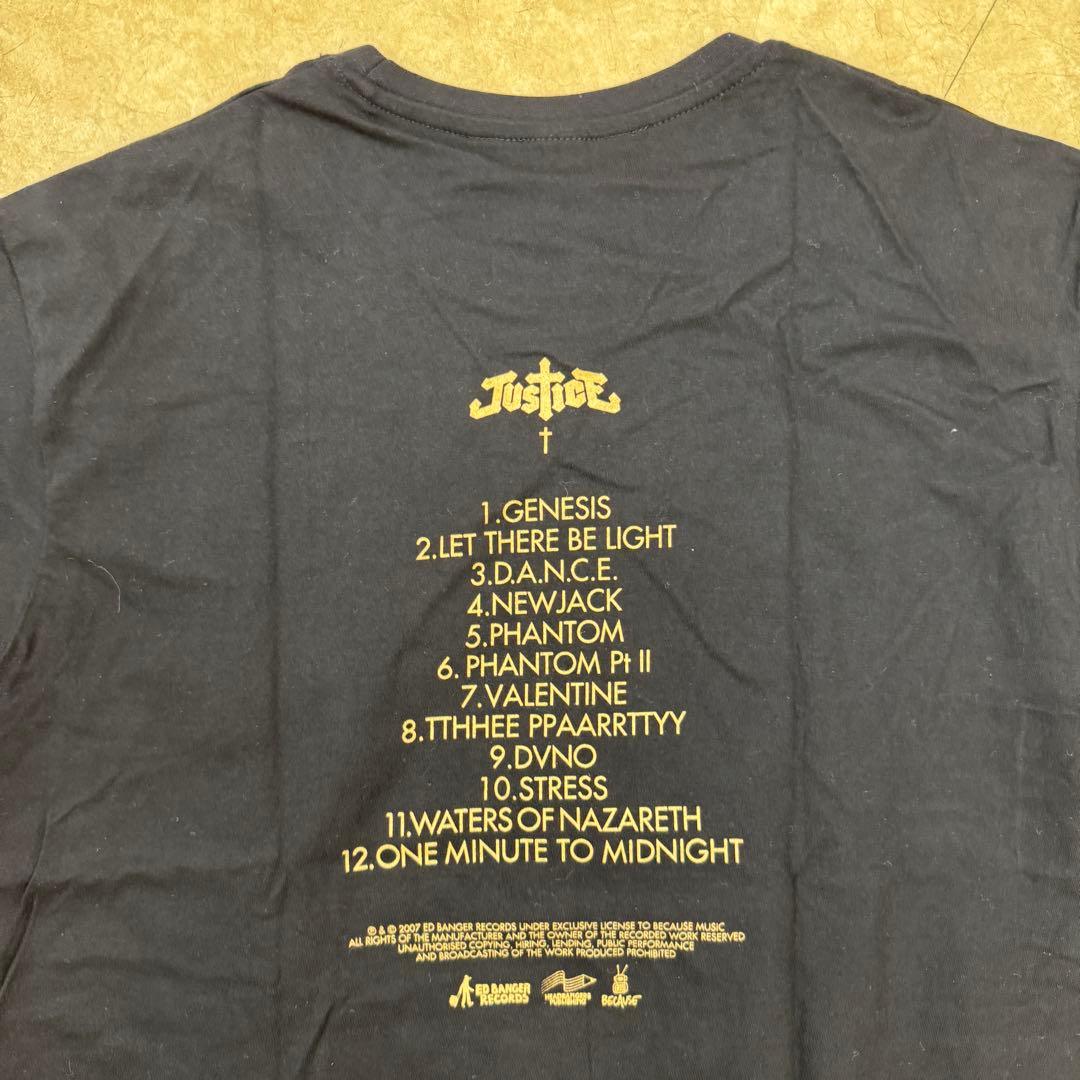 Justice ジャスティス バンドTシャツ ダフトパンク aphex twin