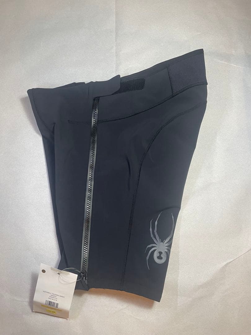 SPYDER ブラック インナーパンツ ジッパー付きレディース