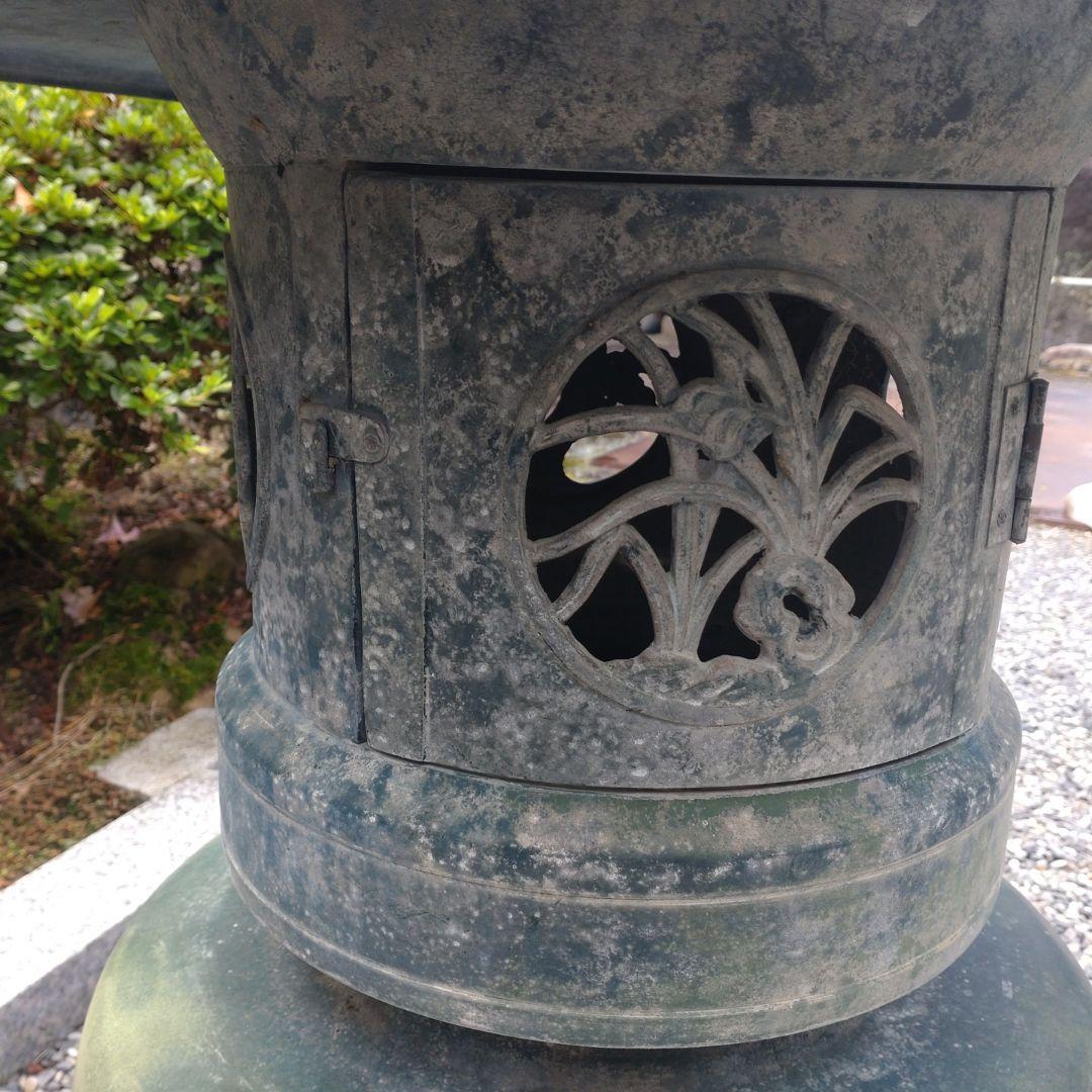 青銅雪見灯篭