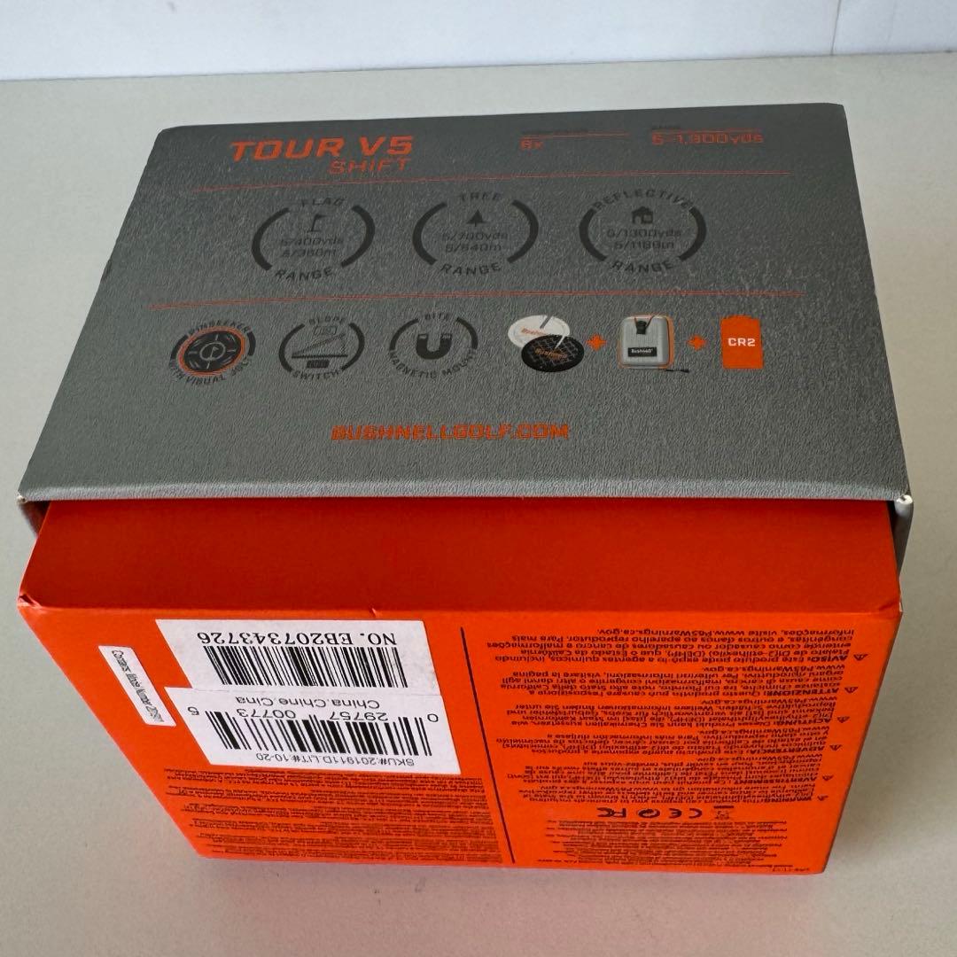 Bushnellゴルフ用レーザー距離計V5シフトスリムジョルト