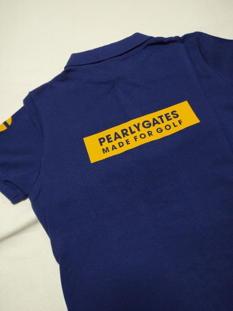 レディース ブルー 0サイズS ポロシャツ ゴルフウェア パーリーゲイツ 新品