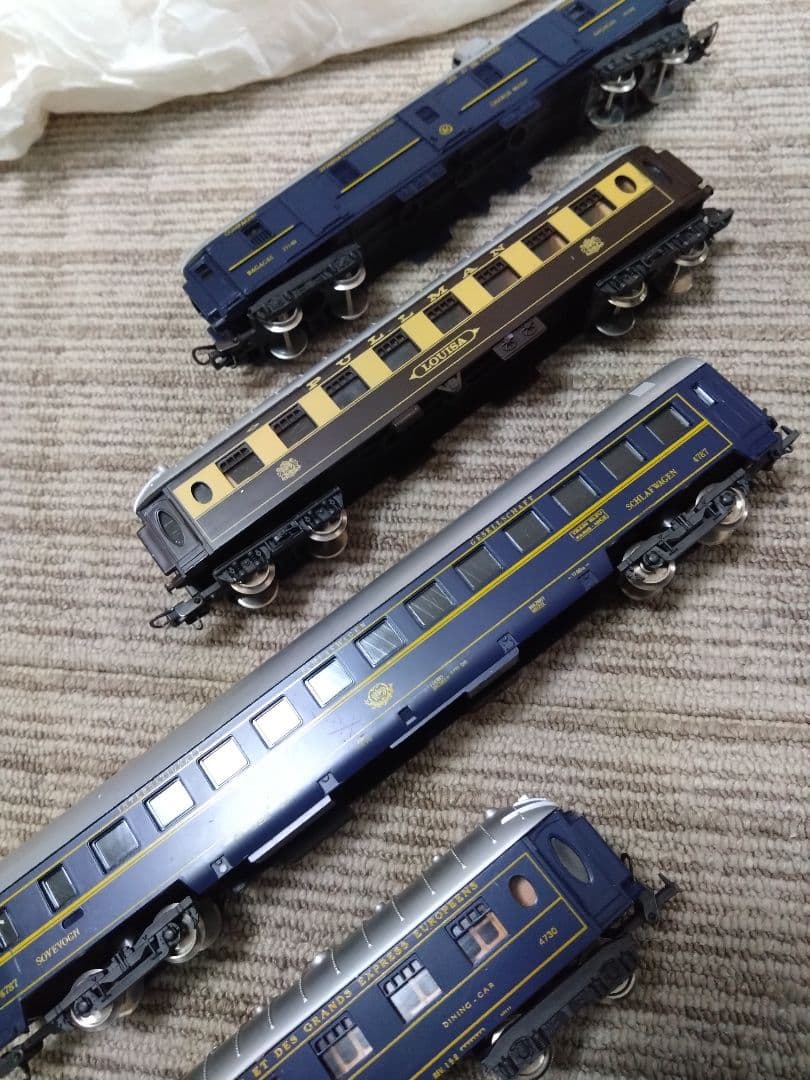 鉄道模型　HOゲージ　LIMA リマ オリエントエクスプレス 客車 まとめて５両