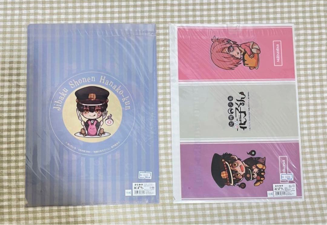 地縛少年花子くん 下敷き クリアファイル 12点