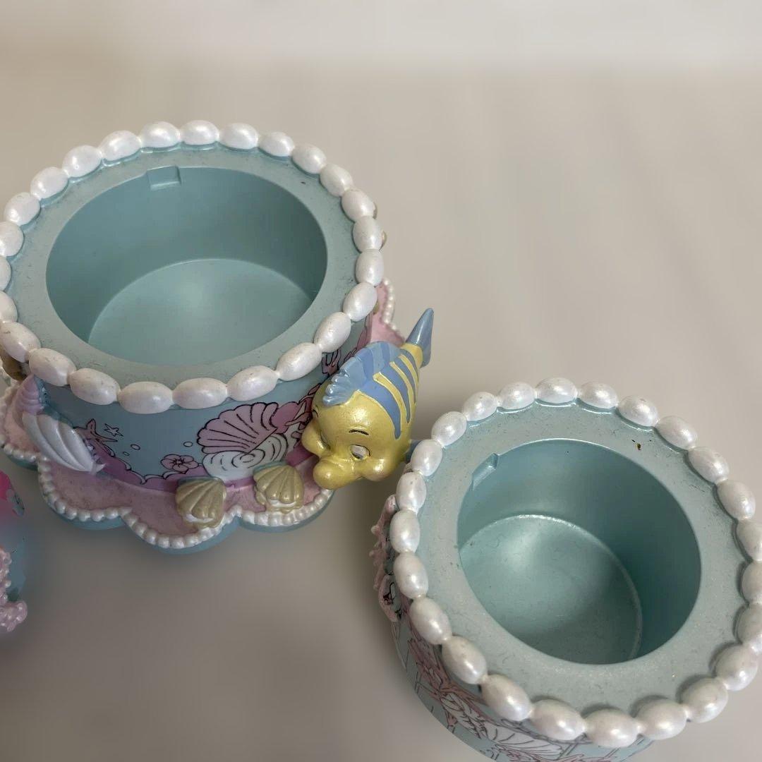 リトルマーメイドフィギュア　置物　小物入れ