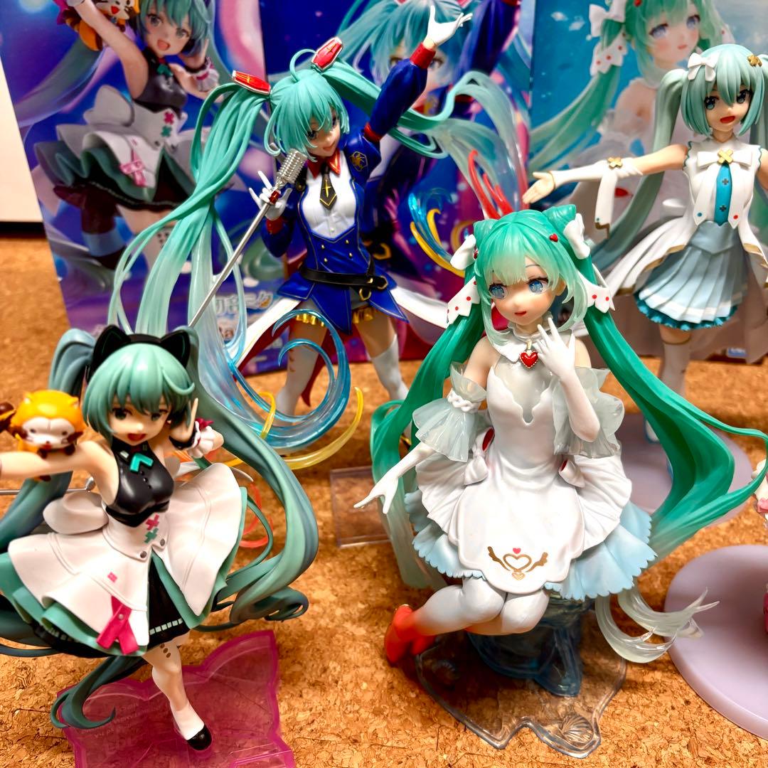 初音ミク　フィギュア9体セット　まとめ売り