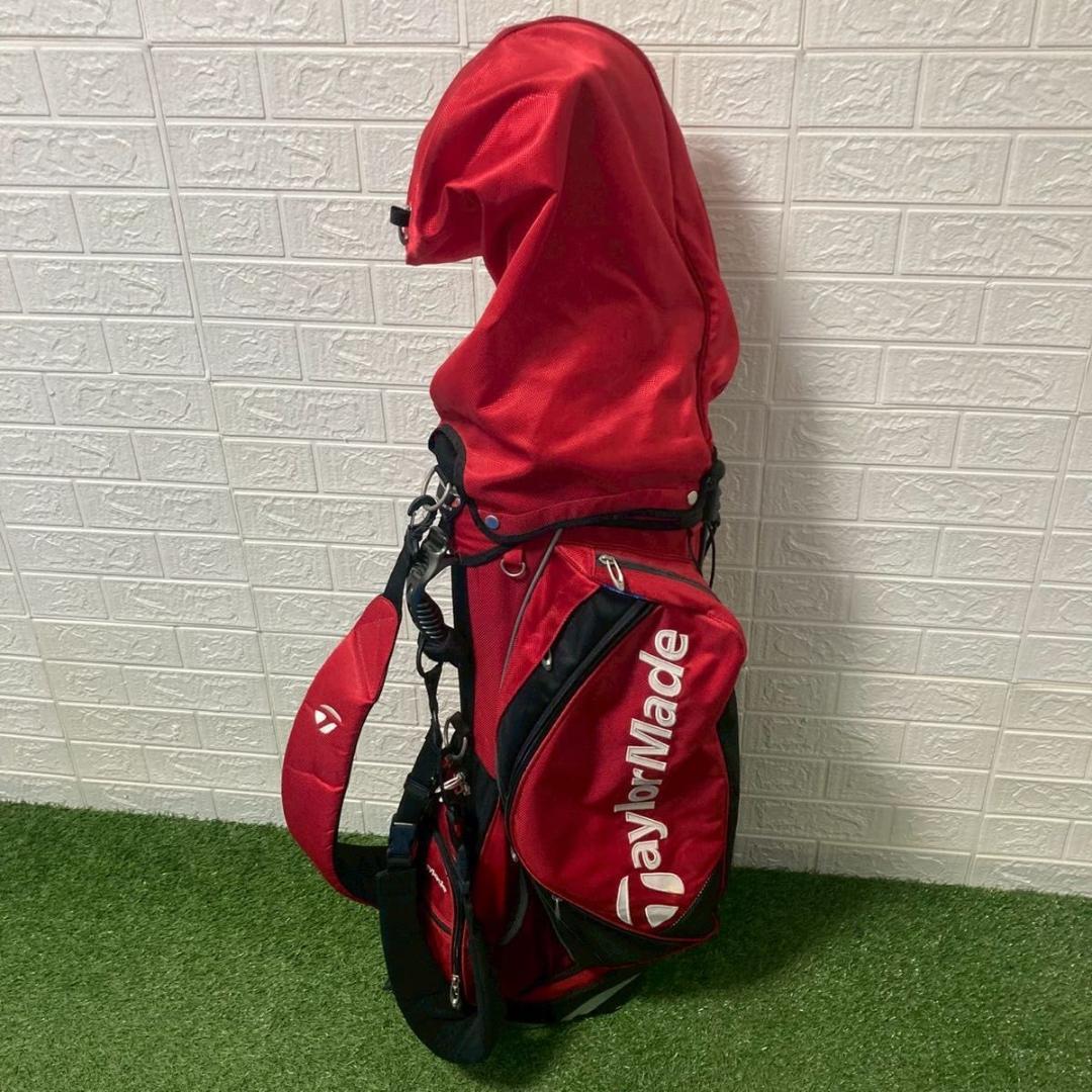【美品】TaylorMade テーラーメイドキャディバッグ　スタンド式