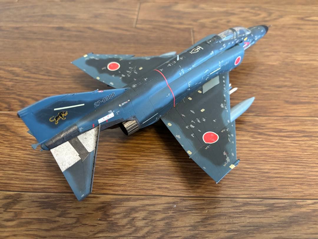 航空自衛隊 F-4EJ改 ハセガワ 1/72 洋上迷彩塗装 モデラー作製完成品