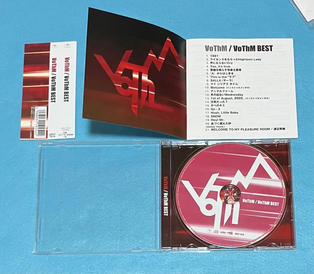 VoThM「VoThM BEST」 直筆歌詞カード ピック ヴォズム 渡辺英樹