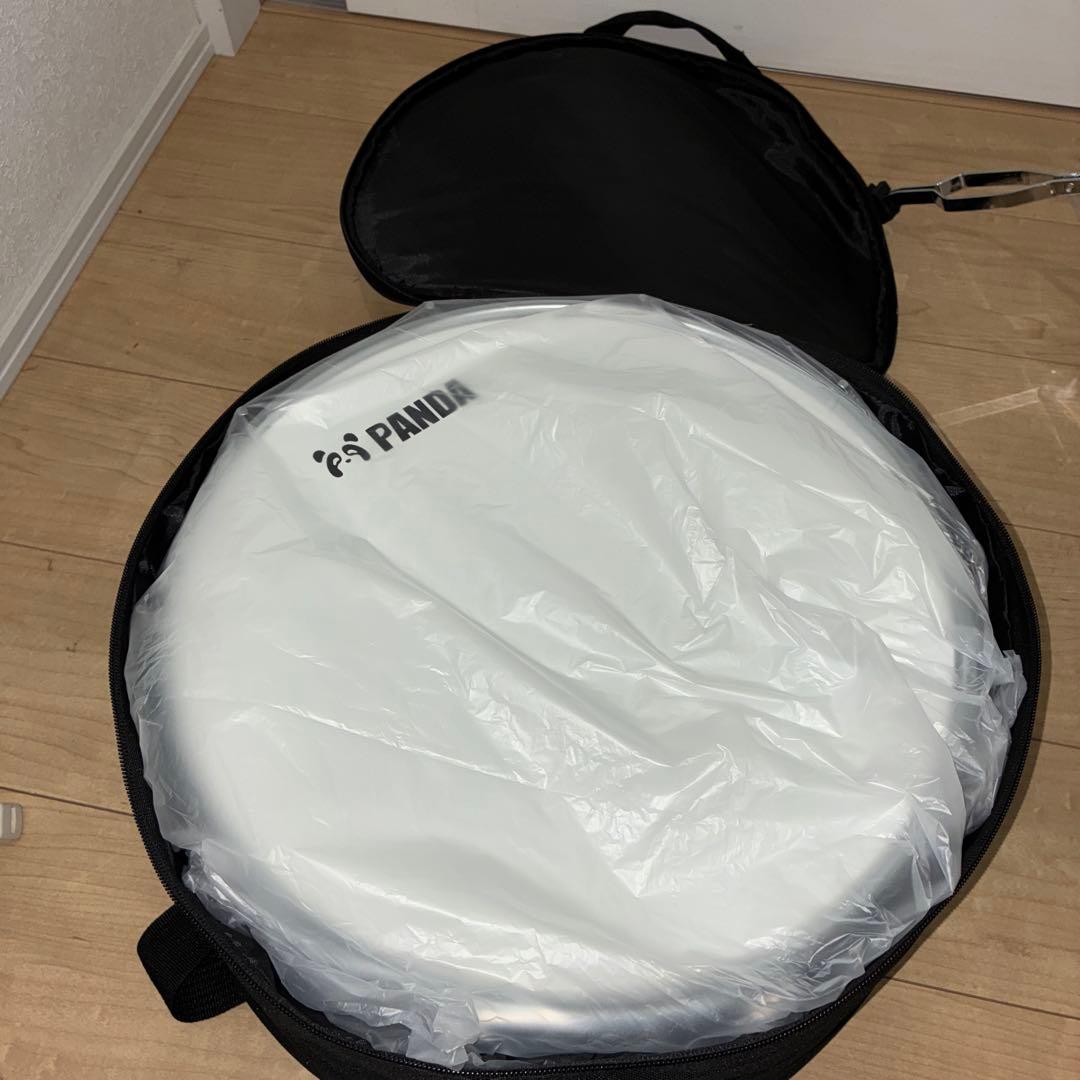 スネアドラム　panda ケース　スタンド付き