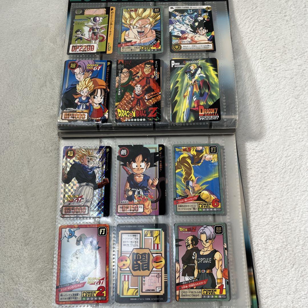 希少 ドラゴンボールGT カードステーション　システムファイル まとめ売り