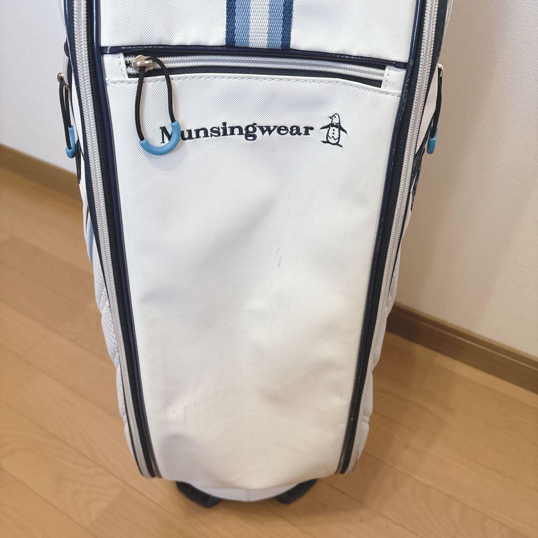 K406 Munsing wear EVERNAVY キャディバック