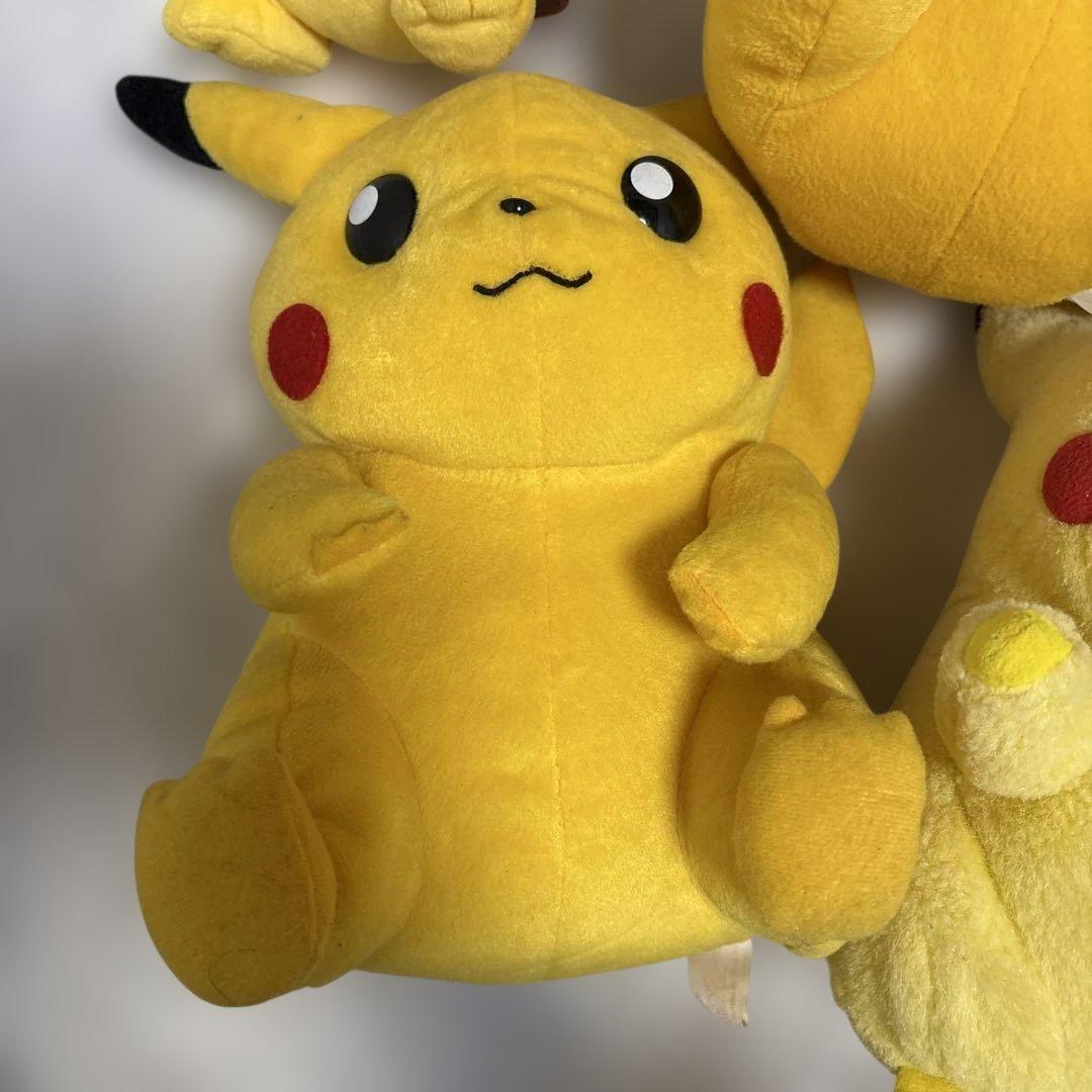 希少 TOMY 赤タグ含む ピカチュウ ぬいぐるみ 5点 初期