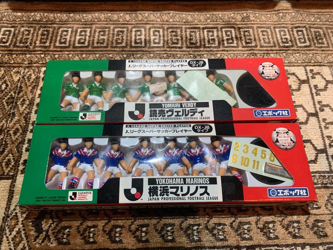 未開封 エポック社 Jリーグ スーパーサッカープレイヤー DX•JBタイプ 6種