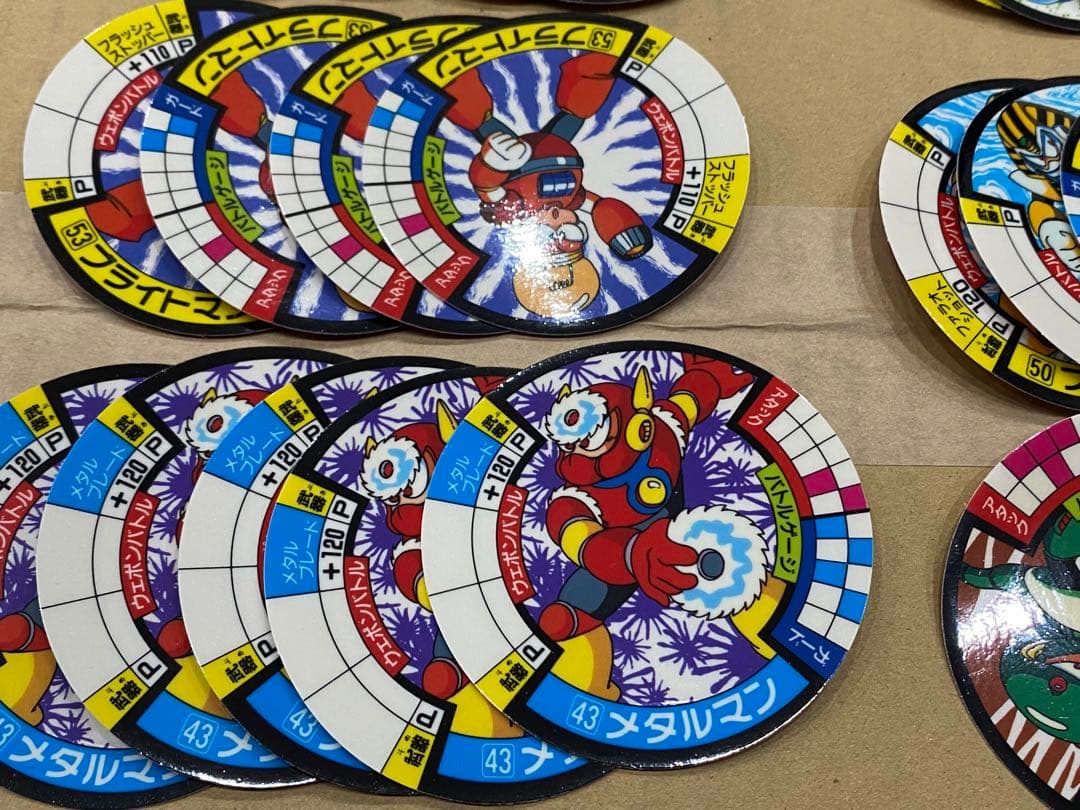 ロックマン サークルアタックカード 約112枚