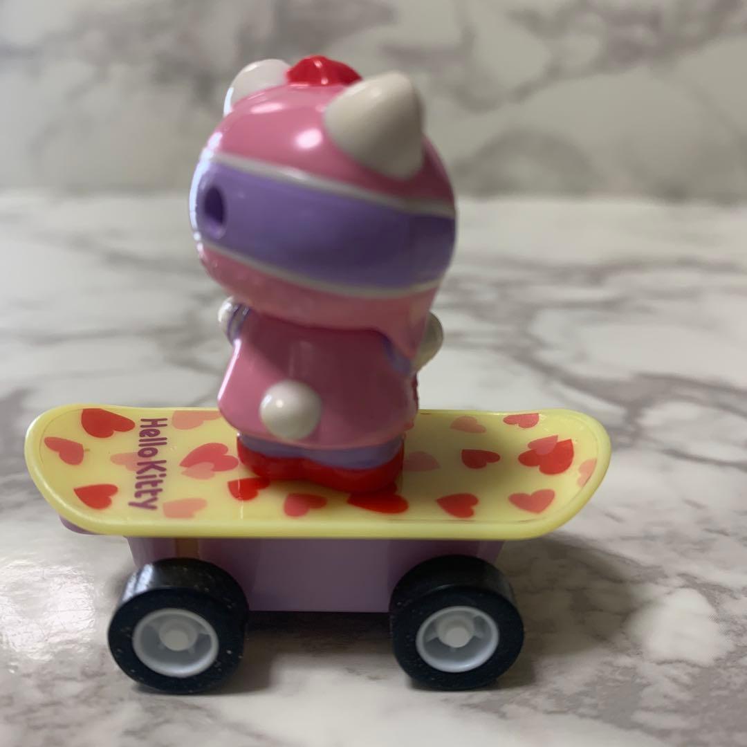 Sanrio Hello kitty チョロQ 2000年　スケボーキティ　3点