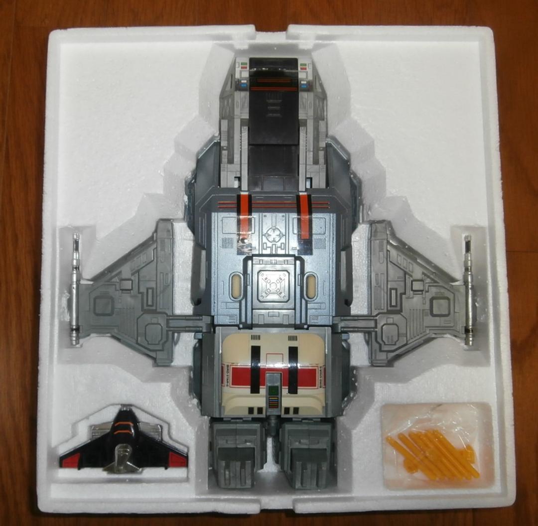 DX超合金 宇宙刑事シャリバン 超次元戦闘母艦 グランドバース バンダイ 中古品