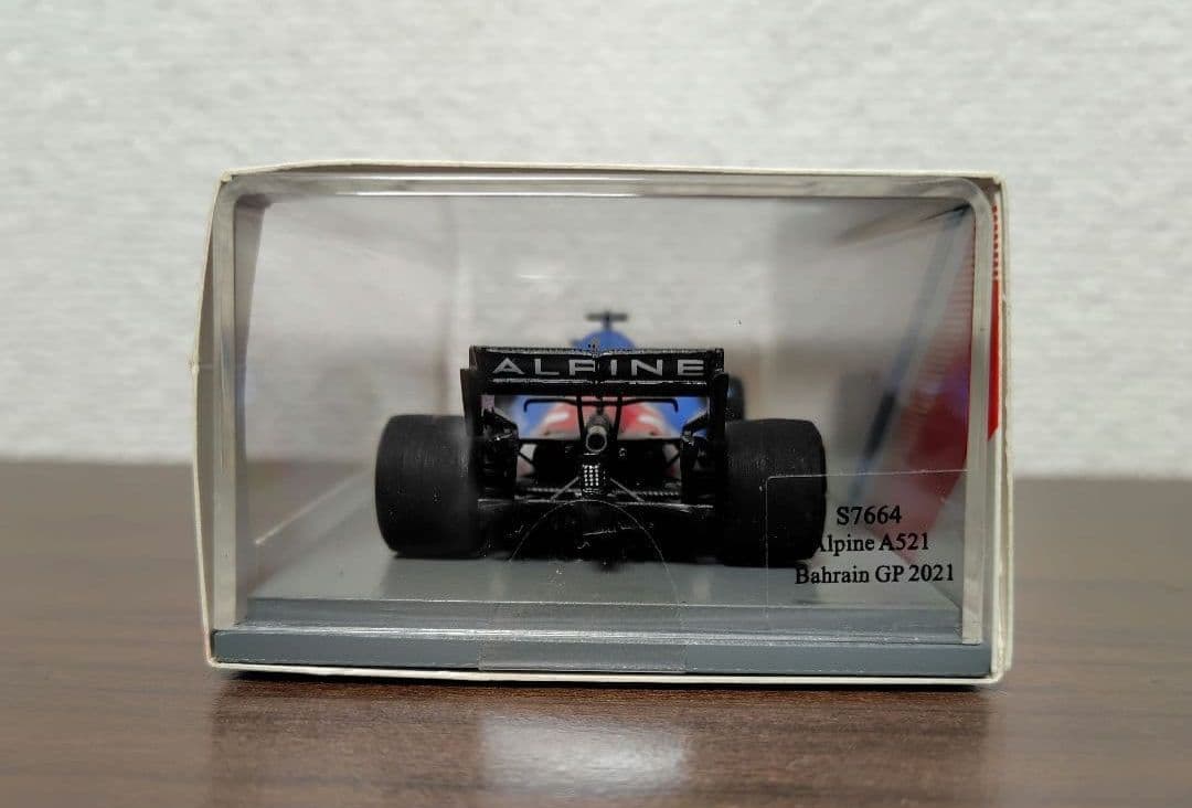ミニカー 1/43 アルピーヌ F1 A521 フェルナンド・アロンソ