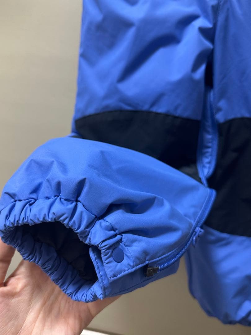THE NORTH FACE 子ども用スキーウェア 黒/青