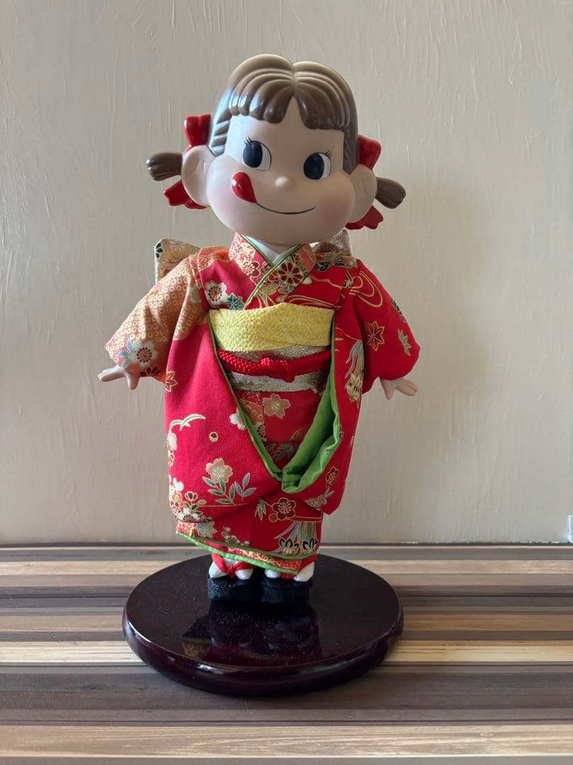 【値下げしました】晴れ着ペコちゃん 50周年記念　曙　茜　2体セット