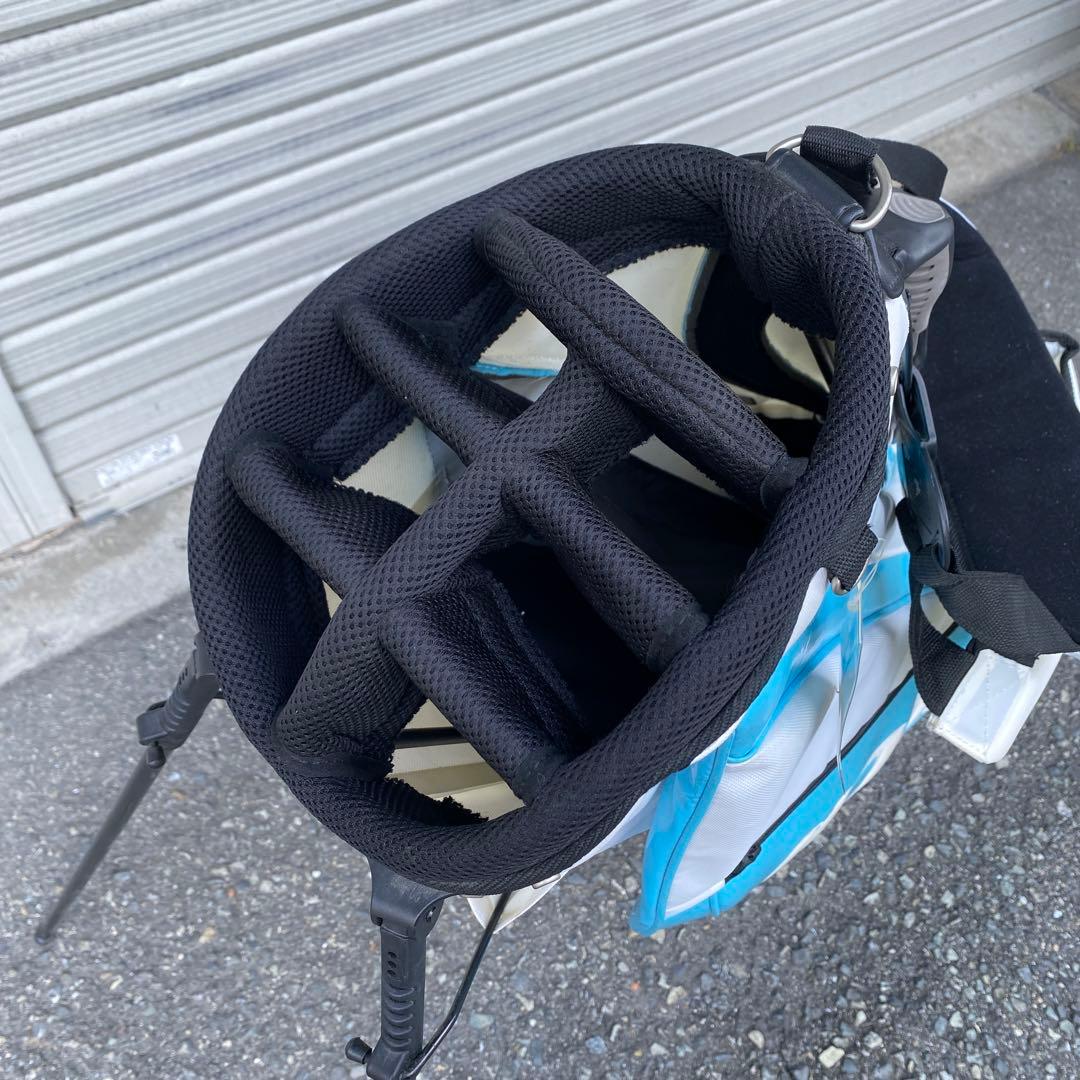 manpukudo　　　　　美品！IOMIC スタンド式キャディーバック￼