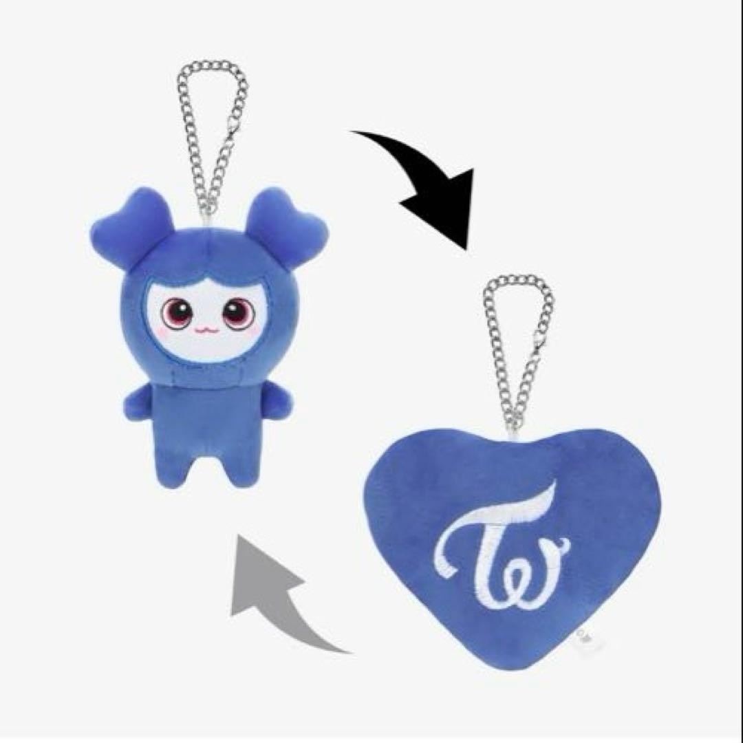 TWICE ツウィ リバーシブルバッグチャーム キーホルダー ぬいぐるみ グッズ