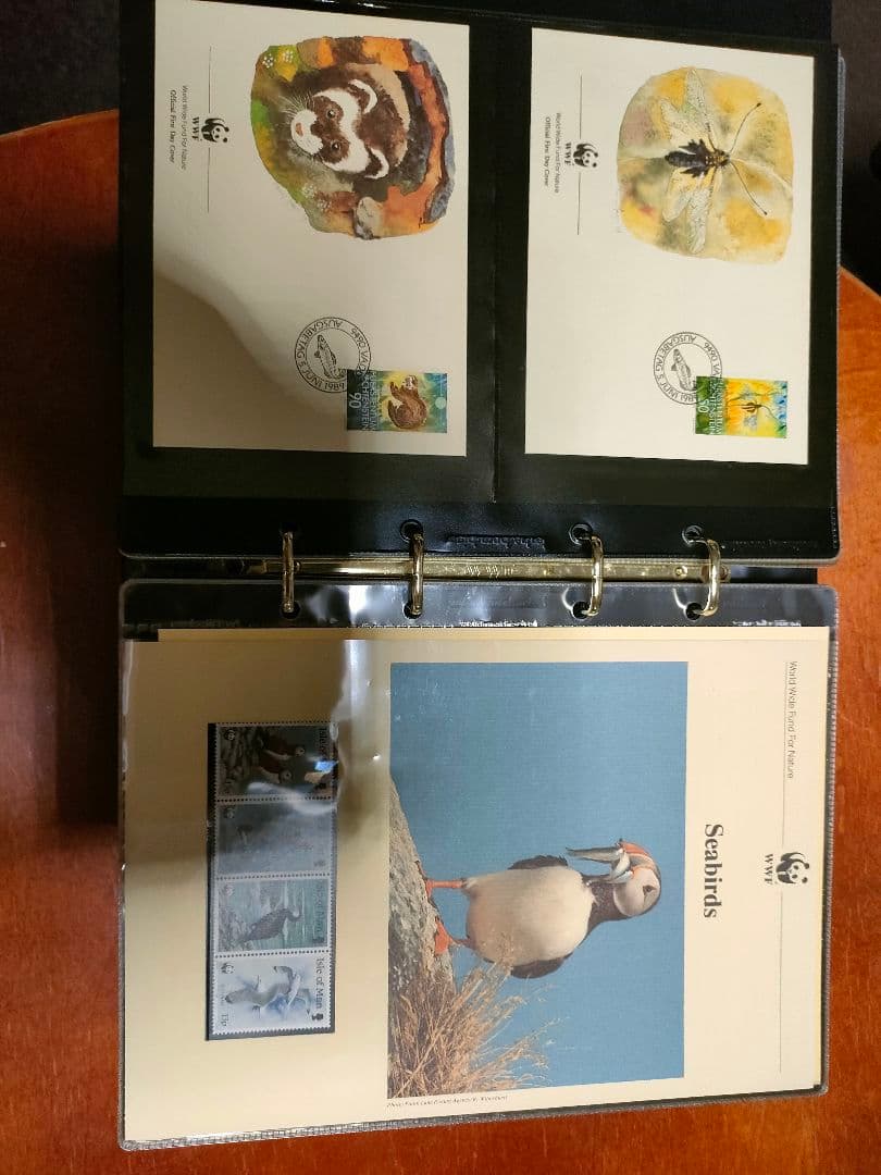 WWF 切手アルバム