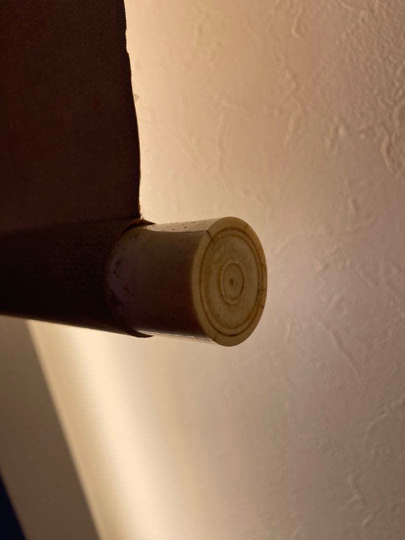 西山芳園　芳園　紙本　扇面　アサガオ　朝顔　牽牛花　茶掛