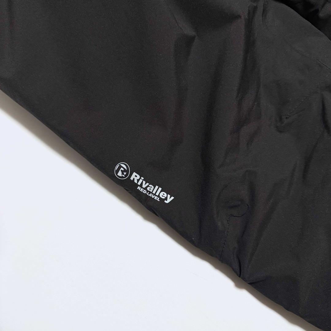 【美品】Rivalley カモ柄 ストレッチウォームスーツ セットアップ 釣り