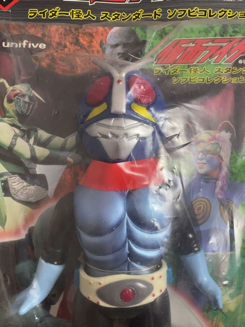 【Tjmpjcc】 仮面ライダー　スタンダードソフビ　面取れ　ユニファイブ