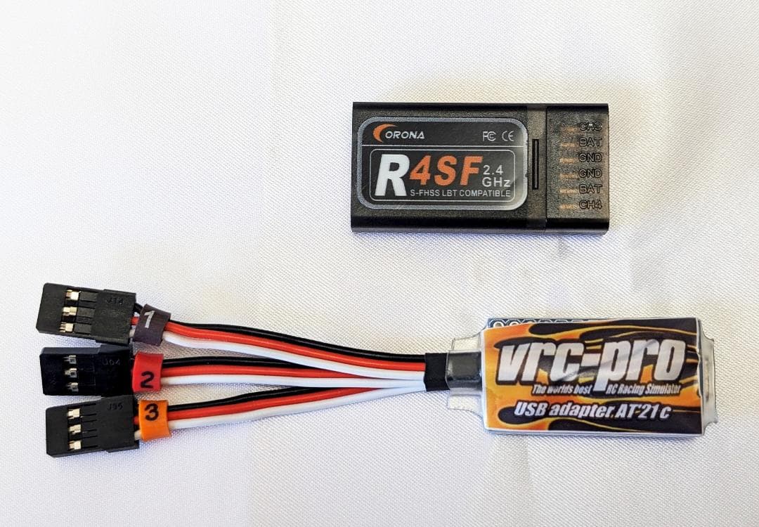 ●フタバ T3PV ●VRC PRO アダプター ●互換レシーバ 中古 送料無料