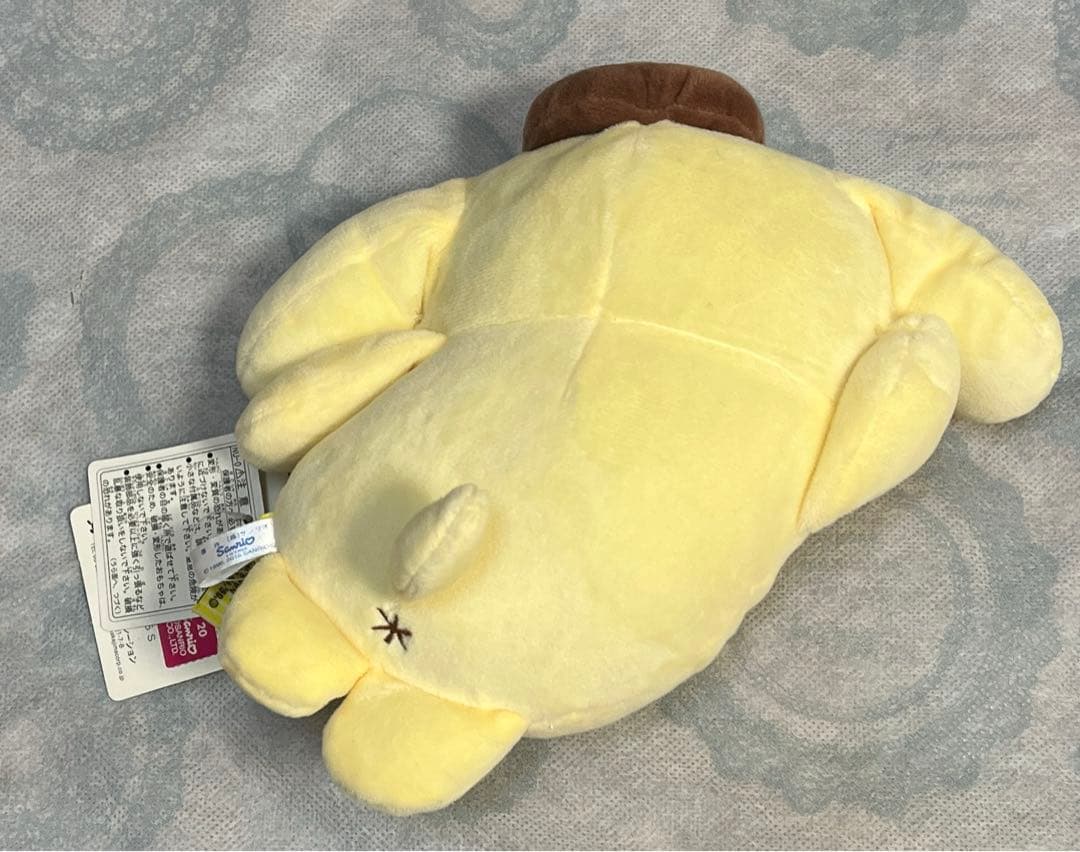 【新品・タグ付き】ポムポムプリン ぐーたらぬいぐるみ