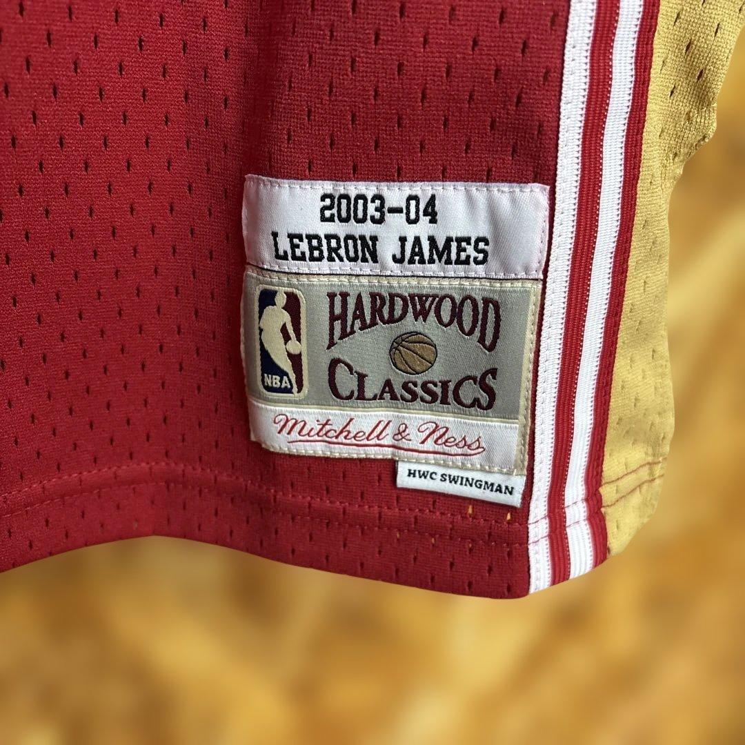 ミッチェルアンドネス NBA スイングマンジャージ キャバリアーズ レブロン