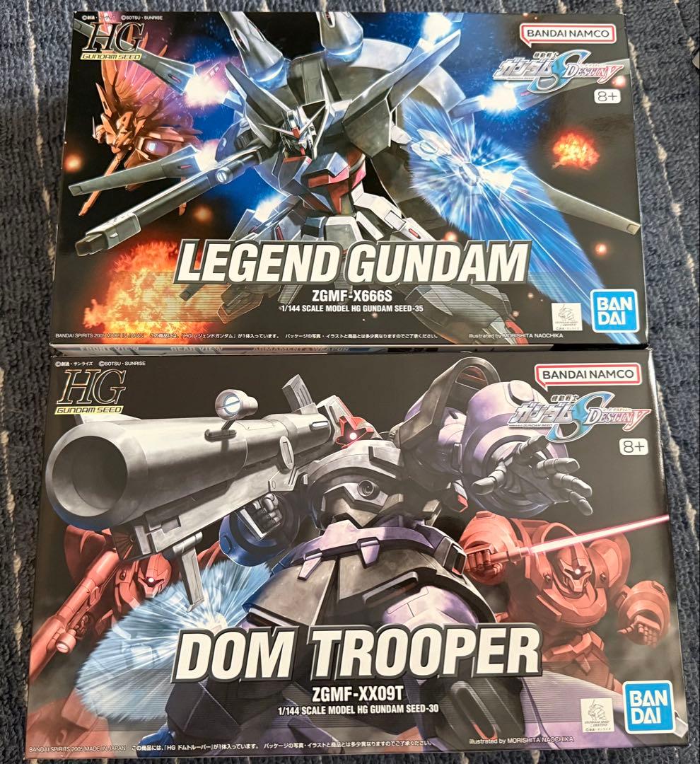 HG ガンプラ ガンダムSEED メイン 5種セット