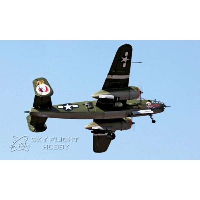 スカイフライトホビーB25 2000㎜　大型電動ラジコン　フタバ10J送受信機付