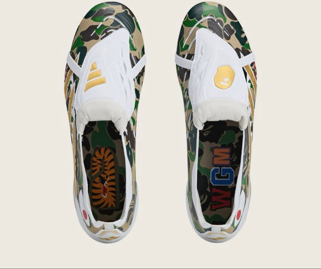 BAPE ADIDAS プレデターエリートフォールディングタンFG 28 cm