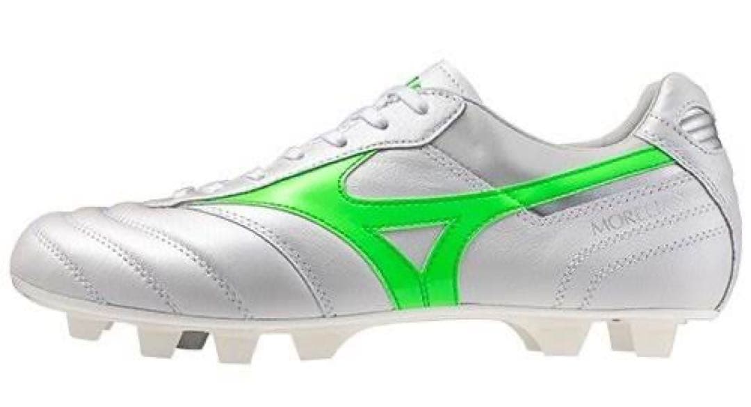 Morelia2 モレリア2サッカーシューズ 日本製 シルバー/グリーン　限定色