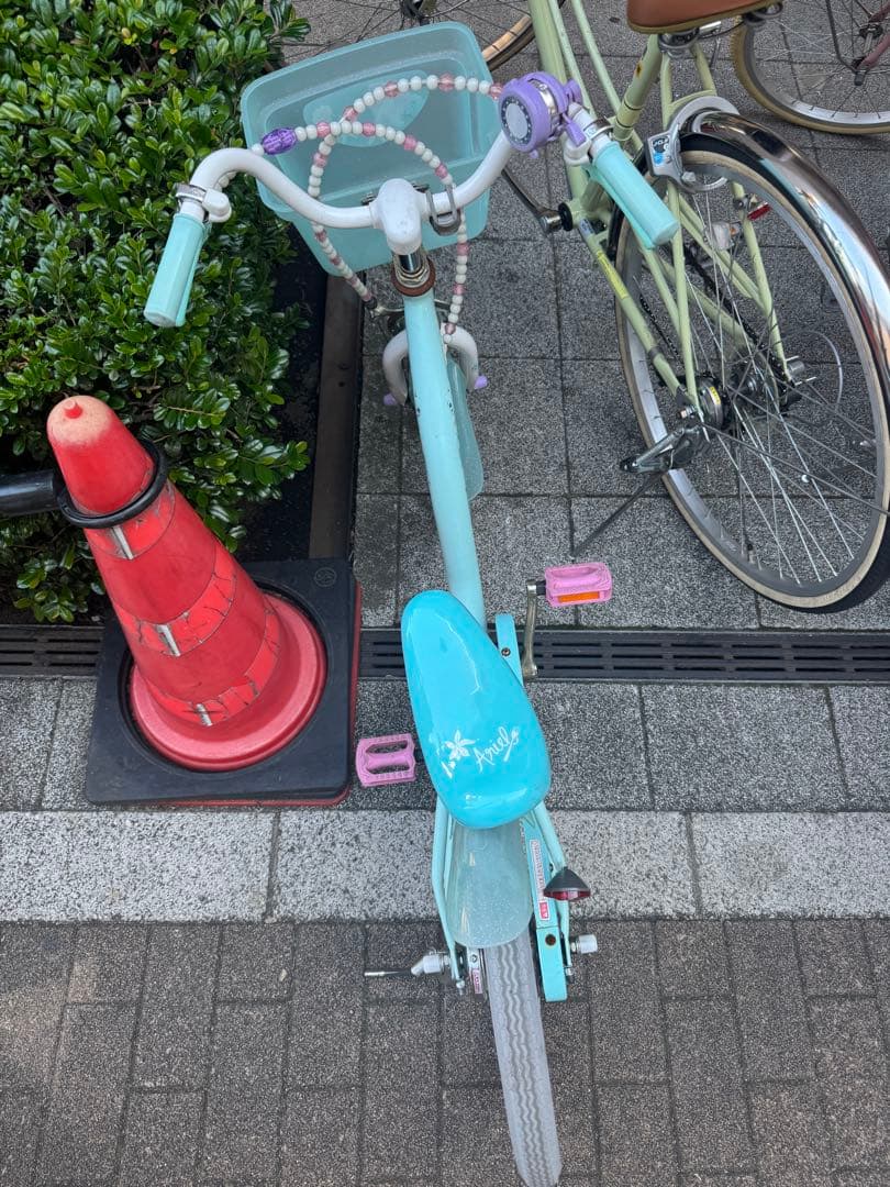 ディズニー アリエル18インチ 子供用自転車