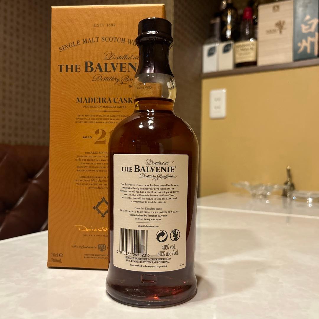 ザ・バルヴェニー 21年 マデイラカスク 700ml 40%