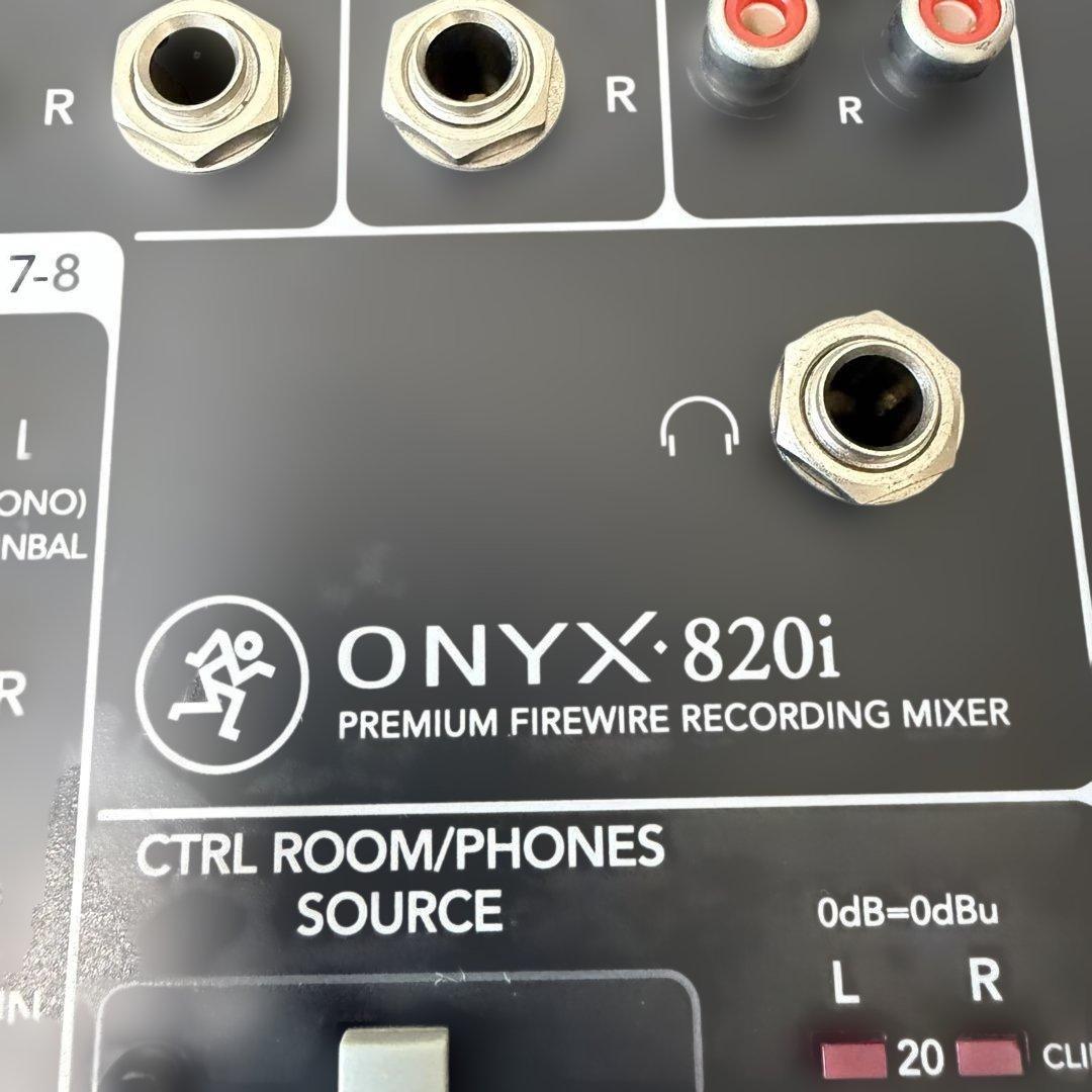 【極美品】MACKIE アナログミキサー ONYX 820i