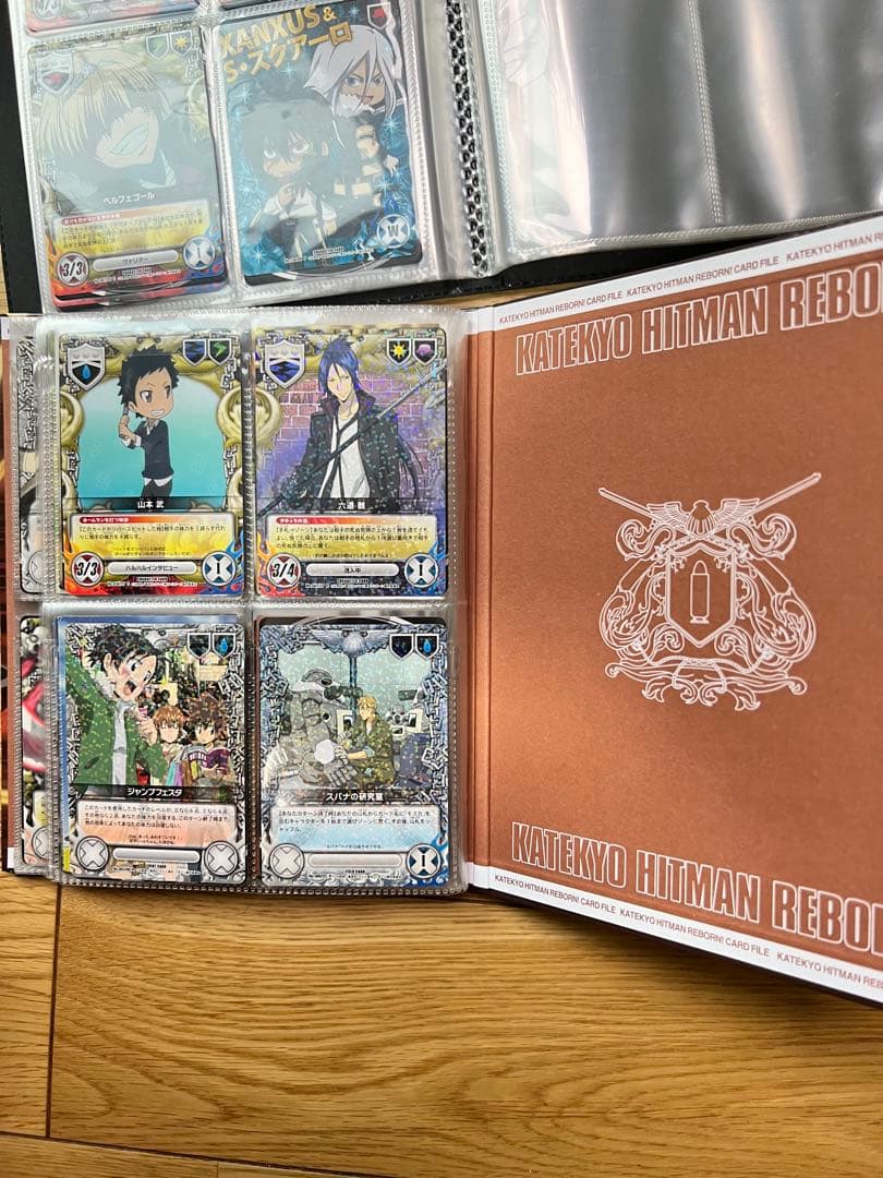 家庭教師ヒットマンreborn! CCG カード　まとめ売り ファイル付き