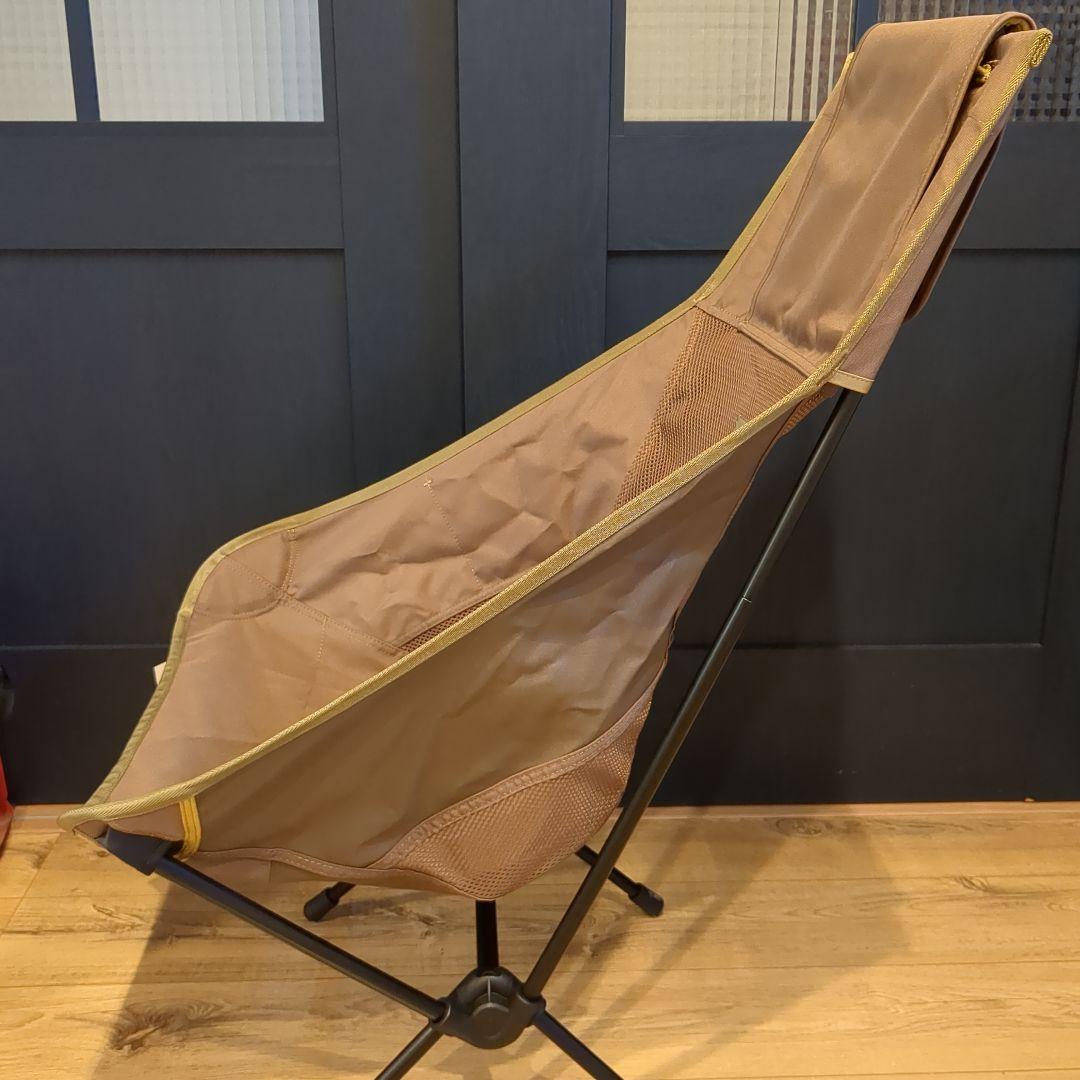 Helinox アウトドアチェア チェアツー コヨーテタン、パプリカ2個セット